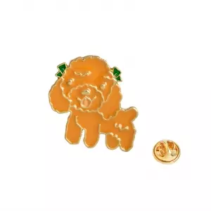 Pin Bichon Frise Dog enamel brooch Idolstore - Merchandise and Collectibles Merchandise, Toys and Collectibles 2