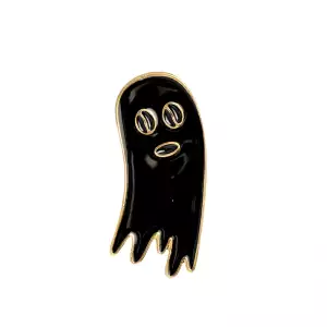 Pin Ghost Black enamel brooch Idolstore - Merchandise and Collectibles Merchandise, Toys and Collectibles 2