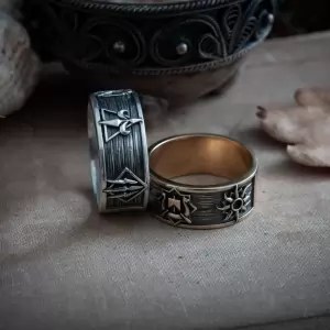 Card Collector ring Witcher White Wolf Idolstore - Merchandise and Collectibles Merchandise, Toys and Collectibles