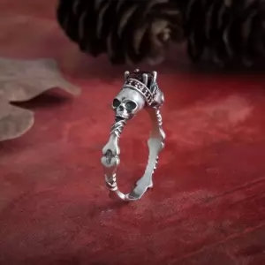 Skull Gothic ring Mystic Skeleton Idolstore - Merchandise and Collectibles Merchandise, Toys and Collectibles 2