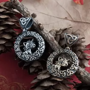 Unicorn medallion Trinity Knot Norse mythology Idolstore - Merchandise and Collectibles Merchandise, Toys and Collectibles 2
