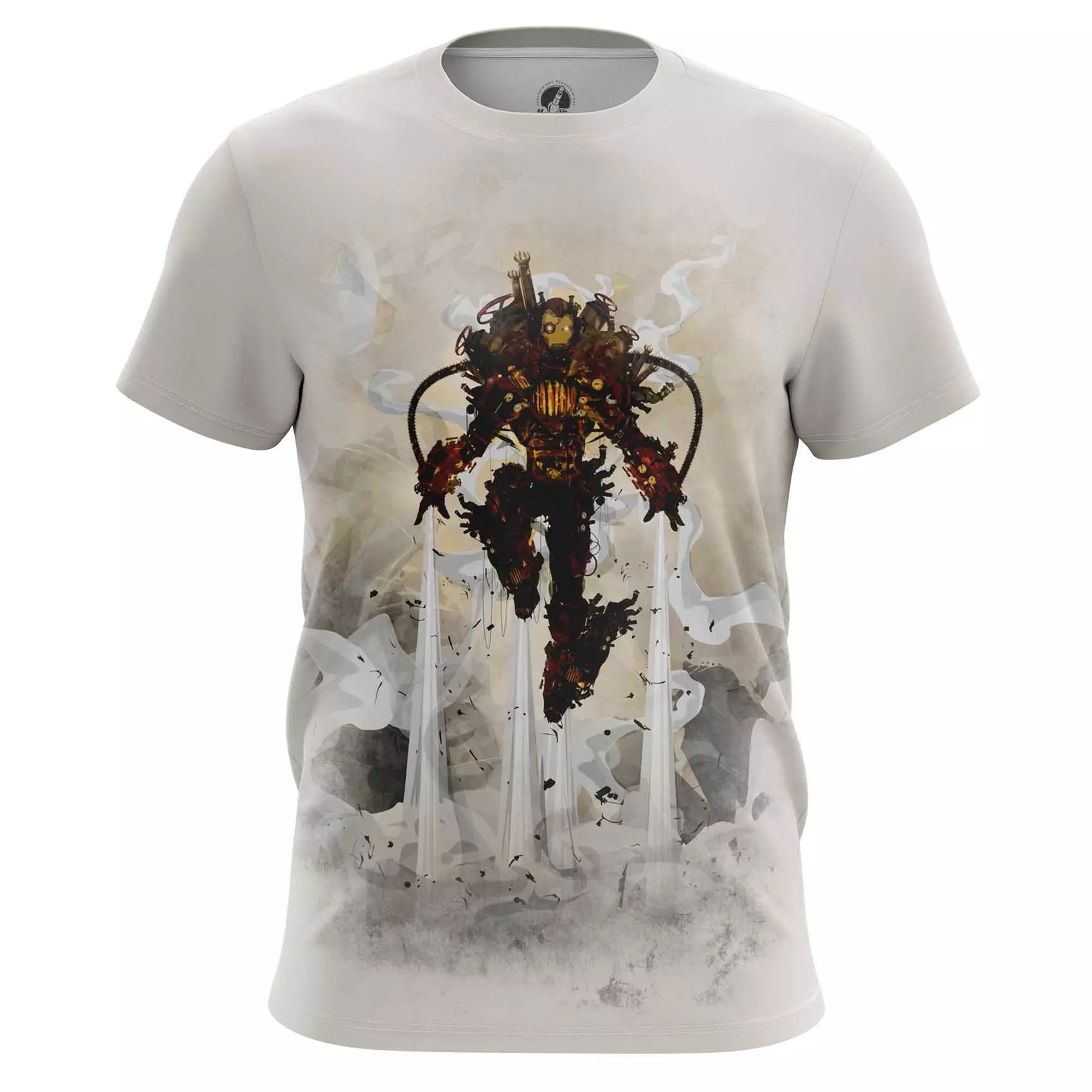 Ladder nauwelijks Warmte Men's T-shirt Steampunk Iron Man Top - Idolstore - Merchandise And  Collectibles