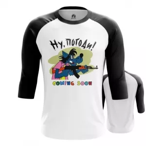 Men’s Raglan Wolf Well Just You Wait! Idolstore - Merchandise and Collectibles Merchandise, Toys and Collectibles 2