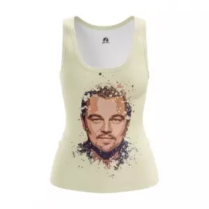 Women’s Tank  Leonardo Di Caprio Merch Vest Idolstore - Merchandise and Collectibles Merchandise, Toys and Collectibles 2