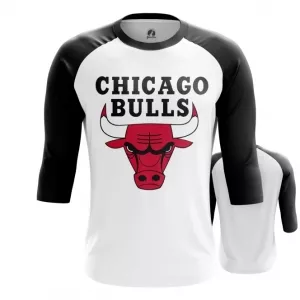 Men’s Raglan Chicago Bulls Logo Basketball Idolstore - Merchandise and Collectibles Merchandise, Toys and Collectibles 2