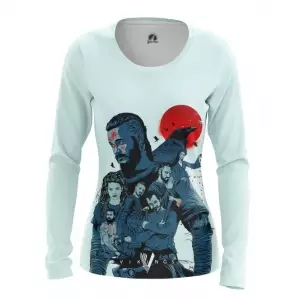 Women’s Long Sleeve Vikings tv series Ragnar Idolstore - Merchandise and Collectibles Merchandise, Toys and Collectibles 2