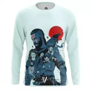Men’s Long Sleeve Vikings tv series Ragnar Idolstore - Merchandise and Collectibles Merchandise, Toys and Collectibles 2