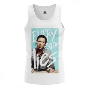 Men’s tank Everybody lies House M.D. TV series Vest Idolstore - Merchandise and Collectibles Merchandise, Toys and Collectibles 2