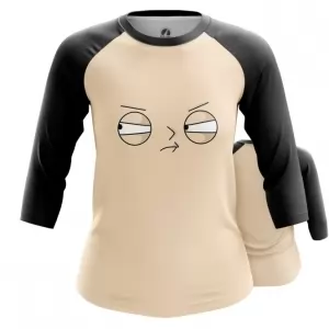 Women’s Raglan Stewie Griffin Family Guy Idolstore - Merchandise and Collectibles Merchandise, Toys and Collectibles 2
