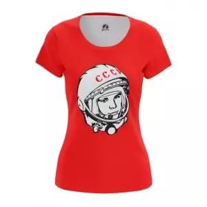 Women’s t-shirt Yuri Gagarin cosmonaut Top Idolstore - Merchandise and Collectibles Merchandise, Toys and Collectibles 2