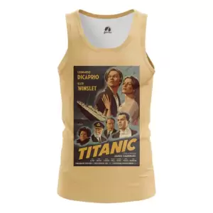 Men’s tank Titanic Print Cover Poster Vest Idolstore - Merchandise and Collectibles Merchandise, Toys and Collectibles 2