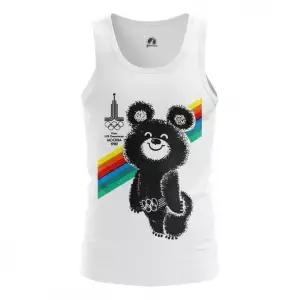 Men’s tank Olympic games 80 Vest Idolstore - Merchandise and Collectibles Merchandise, Toys and Collectibles 2