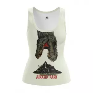 Women’s Tank  T-Rex Jurassic Park Vest Idolstore - Merchandise and Collectibles Merchandise, Toys and Collectibles 2