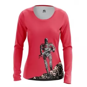 Women’s Long Sleeve T-600 Terminator Idolstore - Merchandise and Collectibles Merchandise, Toys and Collectibles 2