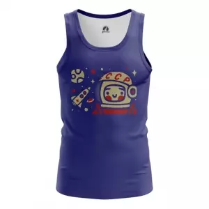 Men’s tank Yuri Gagarin Space Merch Vest Idolstore - Merchandise and Collectibles Merchandise, Toys and Collectibles 2