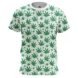 Men’s t-shirt Cannabis Print Leafs Top Idolstore - Merchandise and Collectibles Merchandise, Toys and Collectibles 2