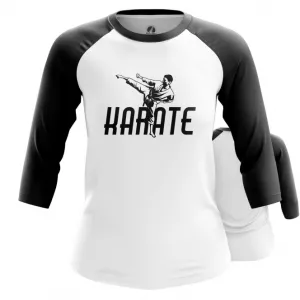 Women’s Raglan Karate Merch white Idolstore - Merchandise and Collectibles Merchandise, Toys and Collectibles 2