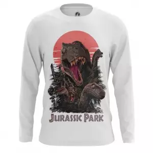 Men’s Long Sleeve Jurassic Park Print Idolstore - Merchandise and Collectibles Merchandise, Toys and Collectibles 2