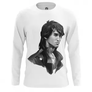 Men’s Long Sleeve Viktor Tsoi Merch print Idolstore - Merchandise and Collectibles Merchandise, Toys and Collectibles 2