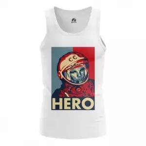 Men’s tank Hero Yuri Gagarin The hero Vest Idolstore - Merchandise and Collectibles Merchandise, Toys and Collectibles 2