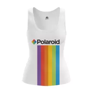 Women’s Tank  Polaroid Rainbow Logo Vest Idolstore - Merchandise and Collectibles Merchandise, Toys and Collectibles 2