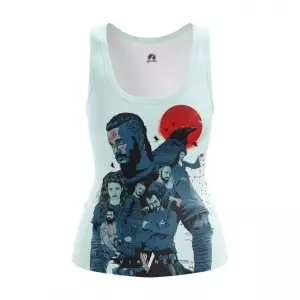 Women’s Tank  Vikings tv series Ragnar Vest Idolstore - Merchandise and Collectibles Merchandise, Toys and Collectibles 2