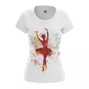 Women’s t-shirt Ballerina Dancer Print Art Top Idolstore - Merchandise and Collectibles Merchandise, Toys and Collectibles 2