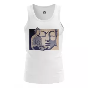 Men’s tank Buddha Merch print art Vest Idolstore - Merchandise and Collectibles Merchandise, Toys and Collectibles 2