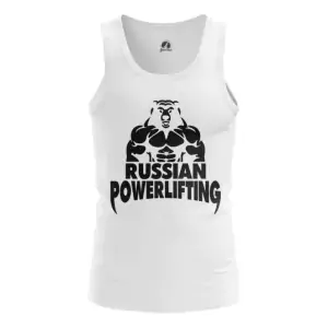 Men’s tank Powerlifting Russian Merch Vest Idolstore - Merchandise and Collectibles Merchandise, Toys and Collectibles 2