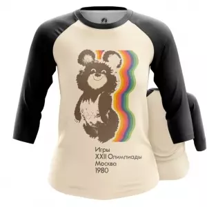 Women’s Raglan Olympic games 1980 USSR Bear Idolstore - Merchandise and Collectibles Merchandise, Toys and Collectibles 2