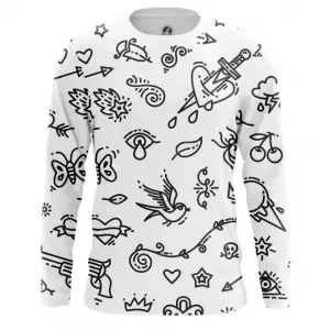 Men’s Long Sleeve Old school Tattoo prints Idolstore - Merchandise and Collectibles Merchandise, Toys and Collectibles 2