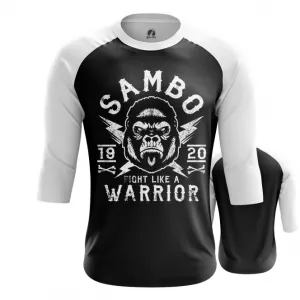 Men’s Raglan warrior Sambo Merch Warrior Idolstore - Merchandise and Collectibles Merchandise, Toys and Collectibles 2