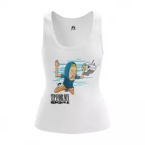 Women’s Tank  Beavis and Butthead apparel Vest Idolstore - Merchandise and Collectibles Merchandise, Toys and Collectibles 2