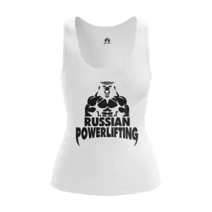 Women’s Tank  Powerlifting Russian Merch Vest Idolstore - Merchandise and Collectibles Merchandise, Toys and Collectibles 2