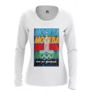 Women’s Long Sleeve Moscow 1980 Olympic games Clothing Idolstore - Merchandise and Collectibles Merchandise, Toys and Collectibles 2