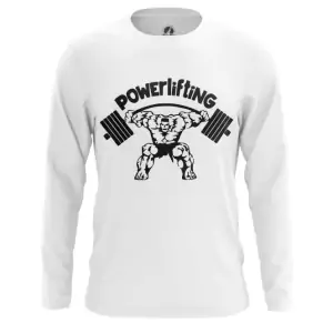 Men’s Long Sleeve Powerlifting Merch Idolstore - Merchandise and Collectibles Merchandise, Toys and Collectibles 2