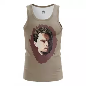Men’s tank Di Caprio Art print Vest Idolstore - Merchandise and Collectibles Merchandise, Toys and Collectibles 2