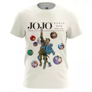 Men’s t-shirt JoJo’s Bizarre Adventure Merchandise Top Idolstore - Merchandise and Collectibles Merchandise, Toys and Collectibles 2