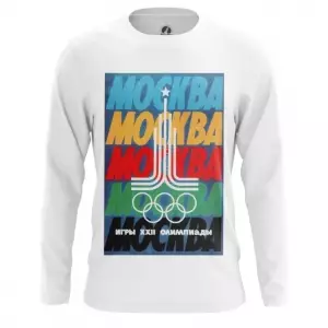 Men’s Long Sleeve Moscow 1980 Olympic games Clothing Idolstore - Merchandise and Collectibles Merchandise, Toys and Collectibles 2
