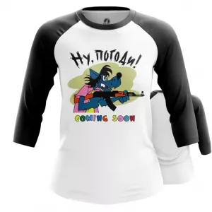 Women’s Raglan Wolf Well Just You Wait! Idolstore - Merchandise and Collectibles Merchandise, Toys and Collectibles 2