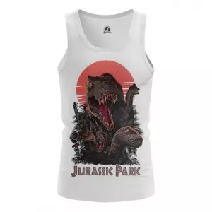 Men’s tank Jurassic Park Print Vest Idolstore - Merchandise and Collectibles Merchandise, Toys and Collectibles 2