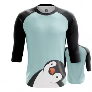 Men’s Raglan Penguin Cute Chick Idolstore - Merchandise and Collectibles Merchandise, Toys and Collectibles 2