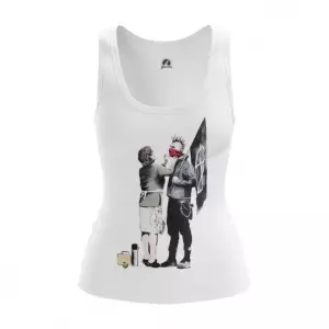 Women’s Tank  Banksy’s Mum Anarchist Vest Idolstore - Merchandise and Collectibles Merchandise, Toys and Collectibles 2