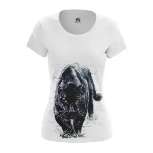 Women’s t-shirt Black Panther Wild Cat Top Idolstore - Merchandise and Collectibles Merchandise, Toys and Collectibles 2