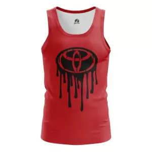 Men’s tank Toyota Logo Red Vest Idolstore - Merchandise and Collectibles Merchandise, Toys and Collectibles 2