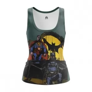 Womens tank Steampunk Batman Superman Idolstore - Merchandise and Collectibles Merchandise, Toys and Collectibles 2