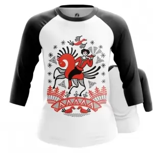 Women’s Raglan Folk Slavic paints Painting Idolstore - Merchandise and Collectibles Merchandise, Toys and Collectibles 2