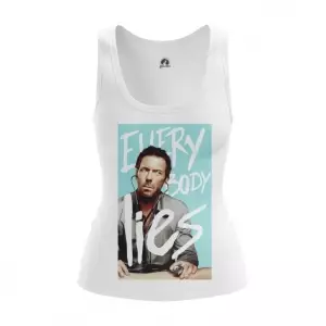 Women’s Tank  Everybody lies House M.D. TV series Vest Idolstore - Merchandise and Collectibles Merchandise, Toys and Collectibles 2