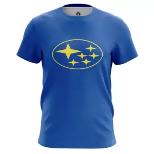 Men’s t-shirt Subaru Logo Blue Top Idolstore - Merchandise and Collectibles Merchandise, Toys and Collectibles 2
