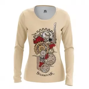 Women’s Long Sleeve Steampunk mechanism print Idolstore - Merchandise and Collectibles Merchandise, Toys and Collectibles 2